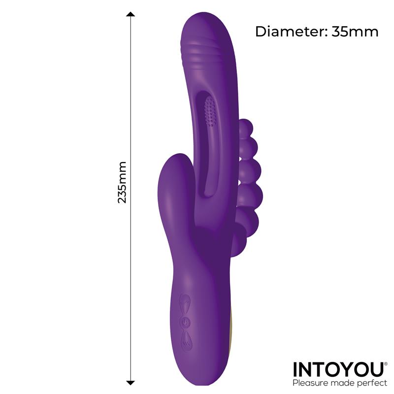 Triya Vibrador con Lengua Flipping y Cadena Anal 10