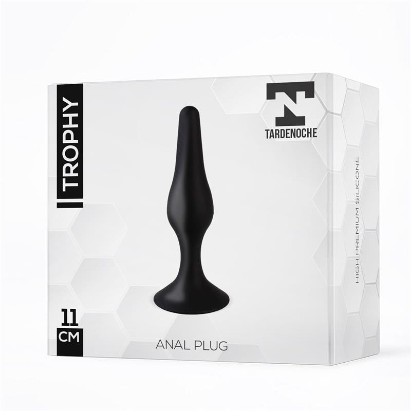 Trophy Plug Anal 11 cm Silicona Negro 2