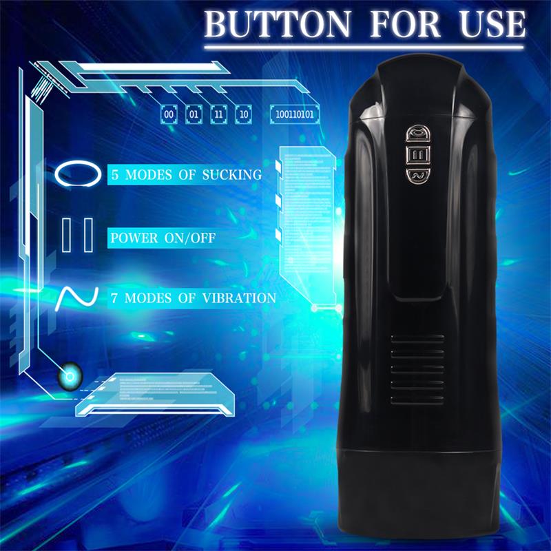 Truda Masturbador Automático Vibración y Succión Vagina 10