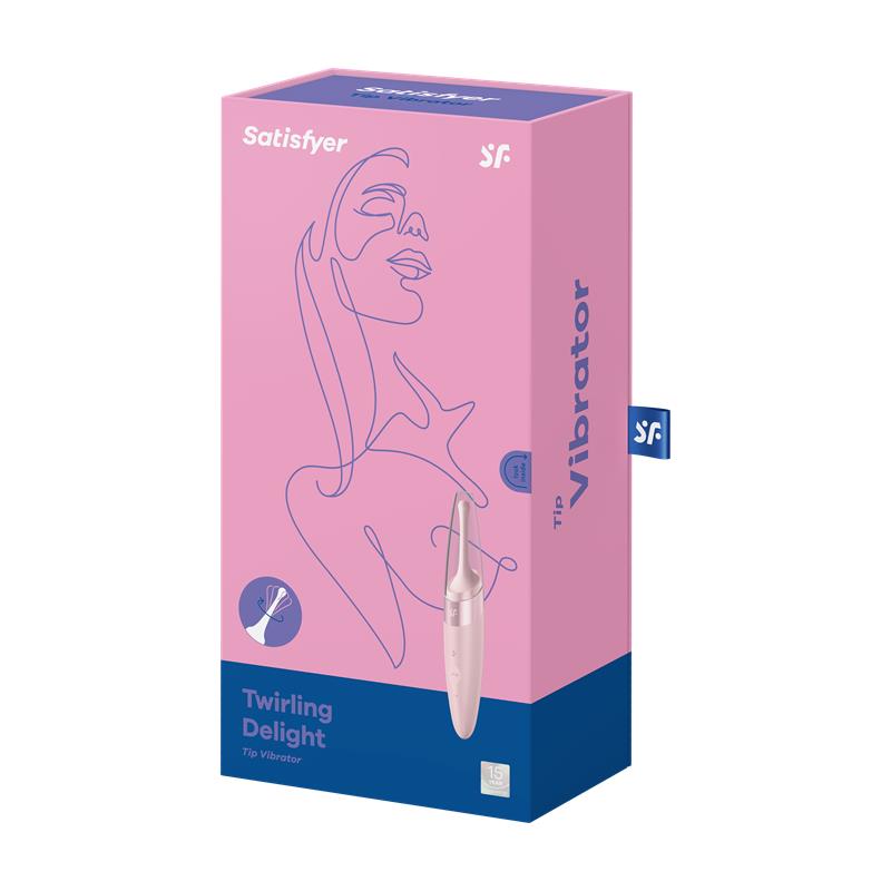 Twirling Delight Estimulador Giratorio Rose 6