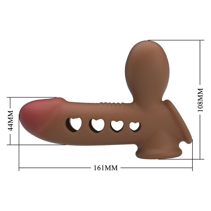 Tyronn Funda para el Pene con Función de Inflado