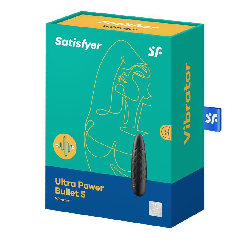 Ultra Power Bullet 5 Bala Vibradora Negra 7