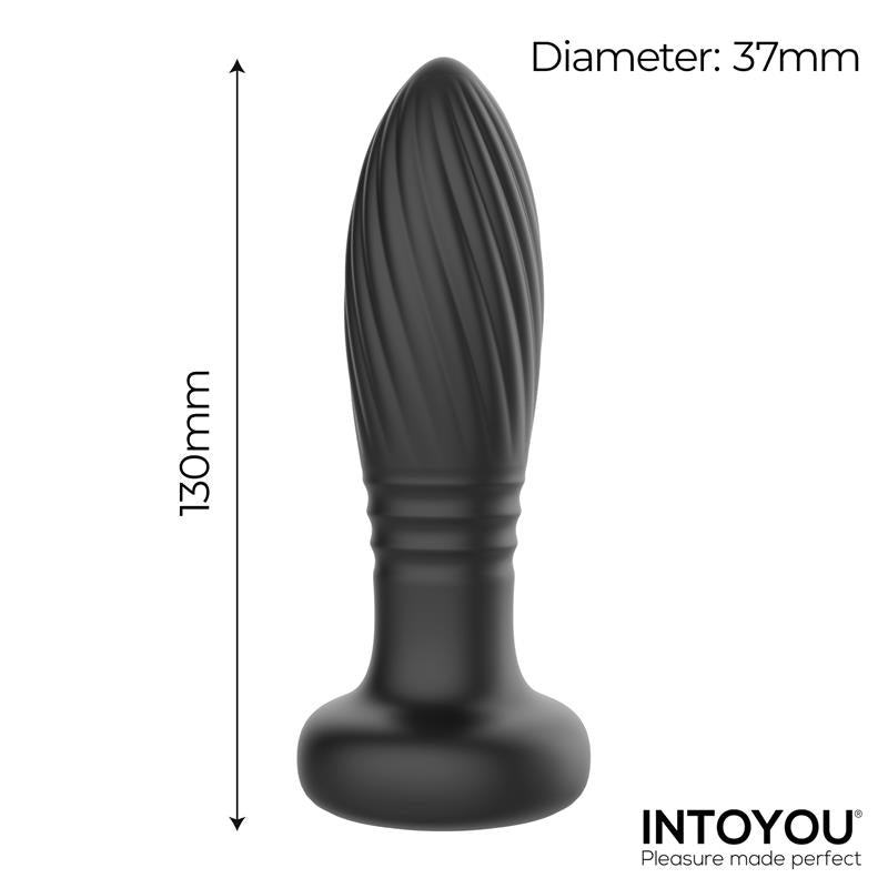 Tainy Plug Anal con Thrusting y Luces Led con Control Remoto - imagen 8