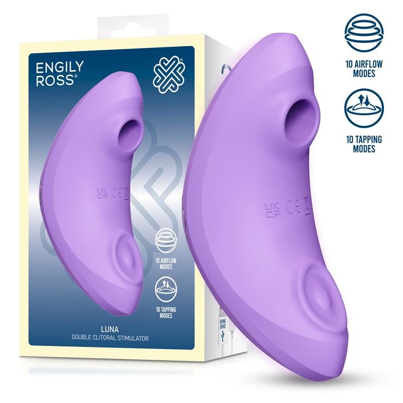 Luna Estimulador de Clítoris con Succión y Pulsación - imagen 1