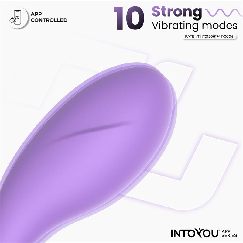 Bulby Huevo Vibrador con APP Lavanda - imagen 4