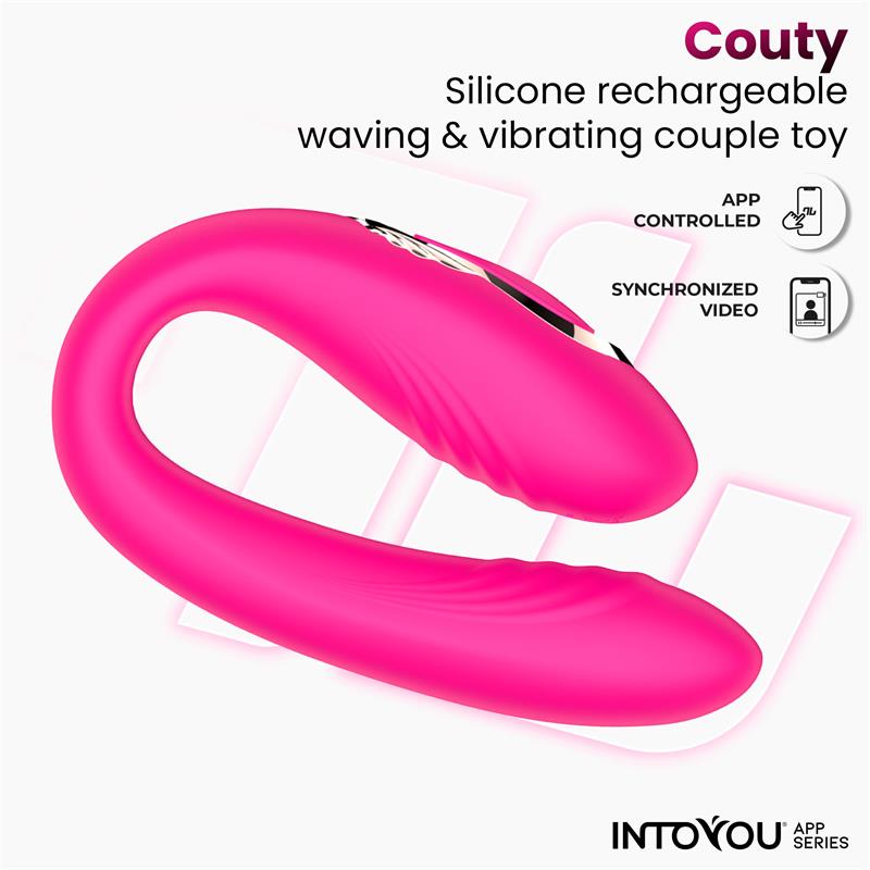 Couty Juguete para Parejas con Oscilación 360º con APP - imagen 3