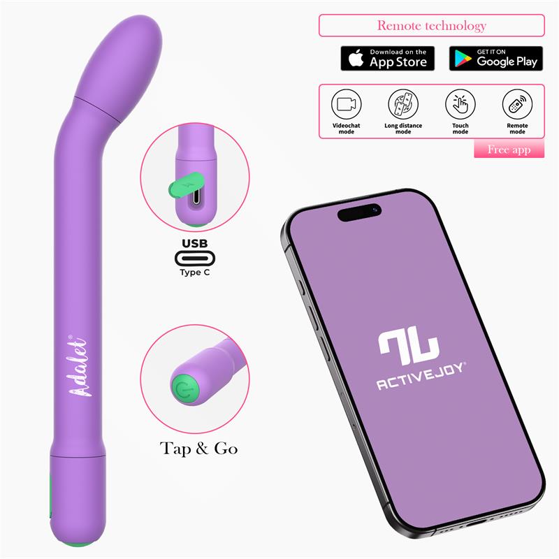 Gently Estimulador Punto G con APP Lavanda - imagen 1