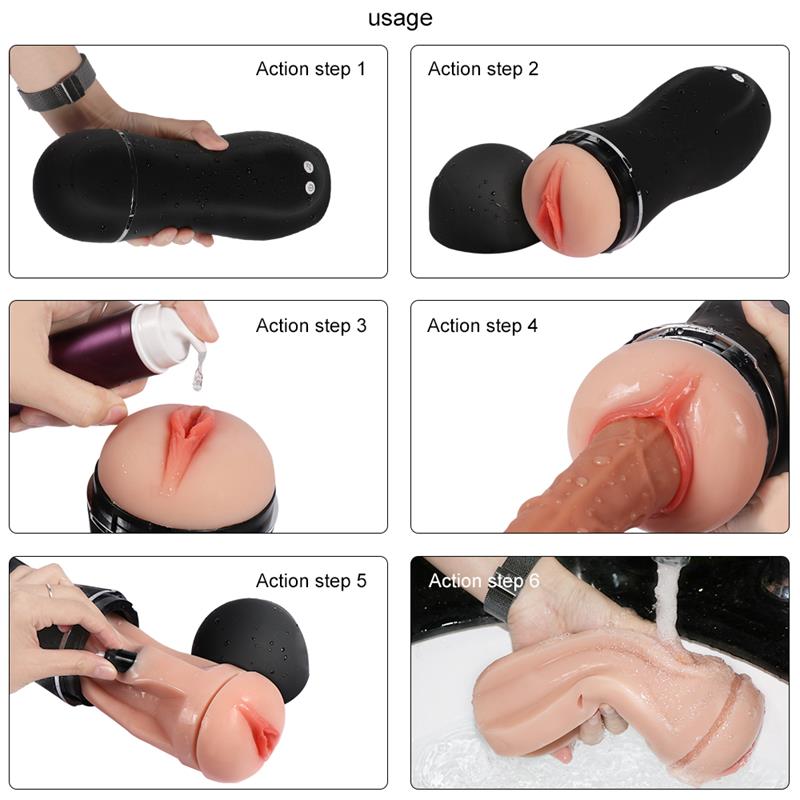 Masturabdor con Vibrador USB Tiny Man - imagen 3