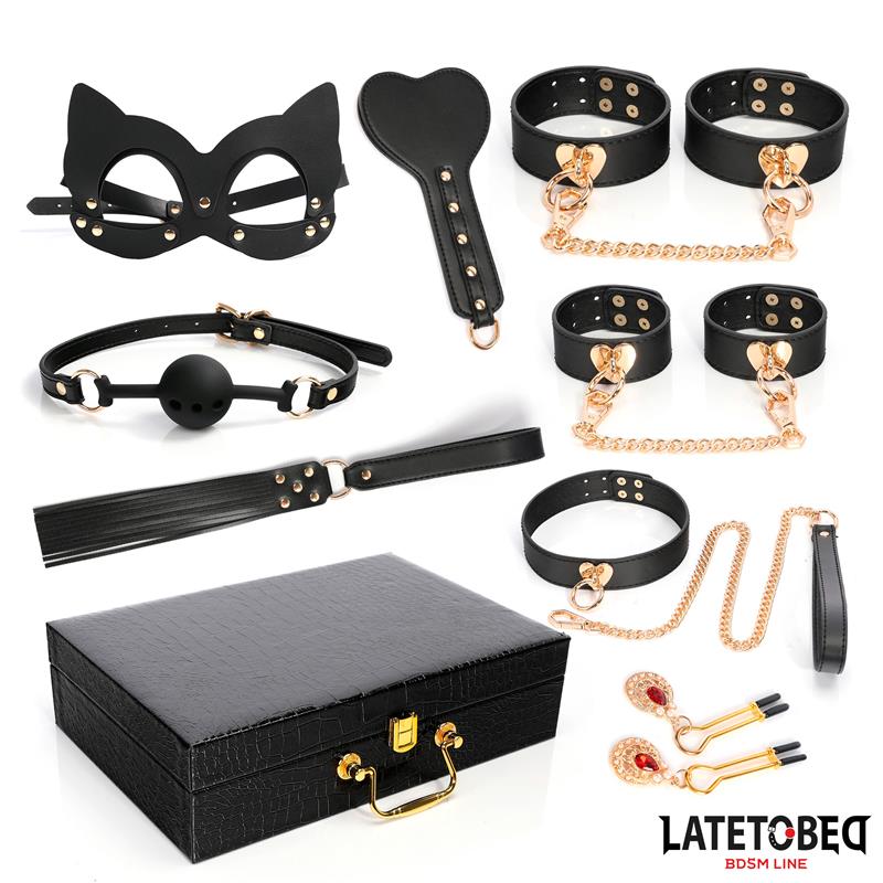Kit Bondage de 8 Pz con Maletín de Almacenaje - imagen 1