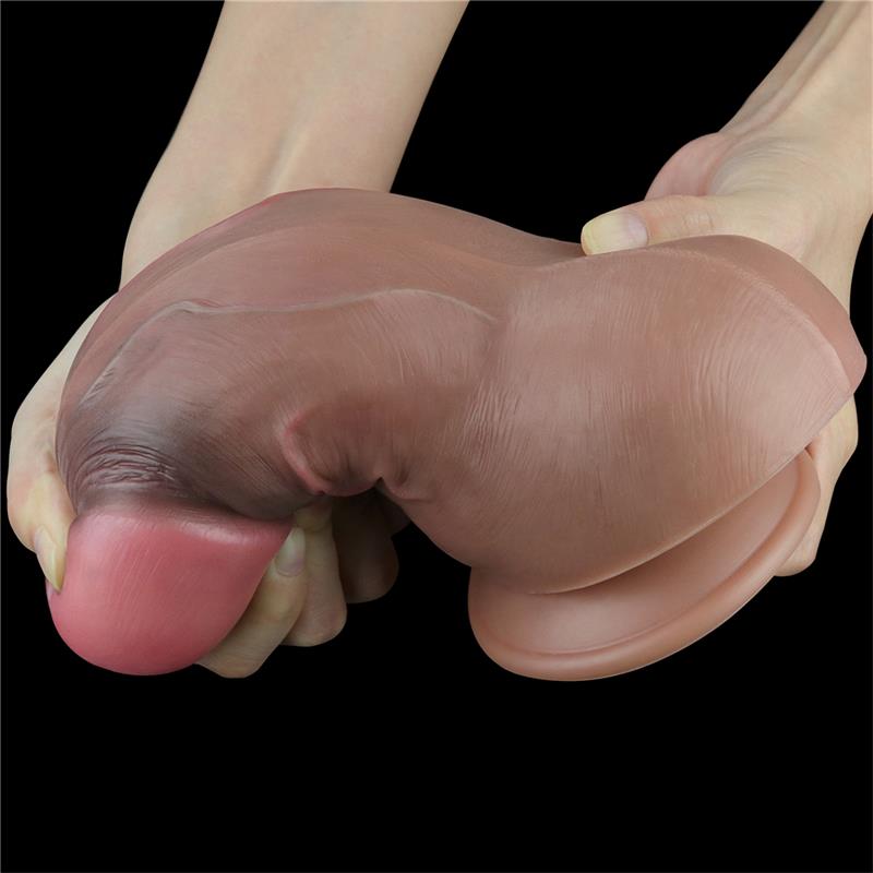 Dildo Doble Capa Silicona Platinum 7 - imagen 5