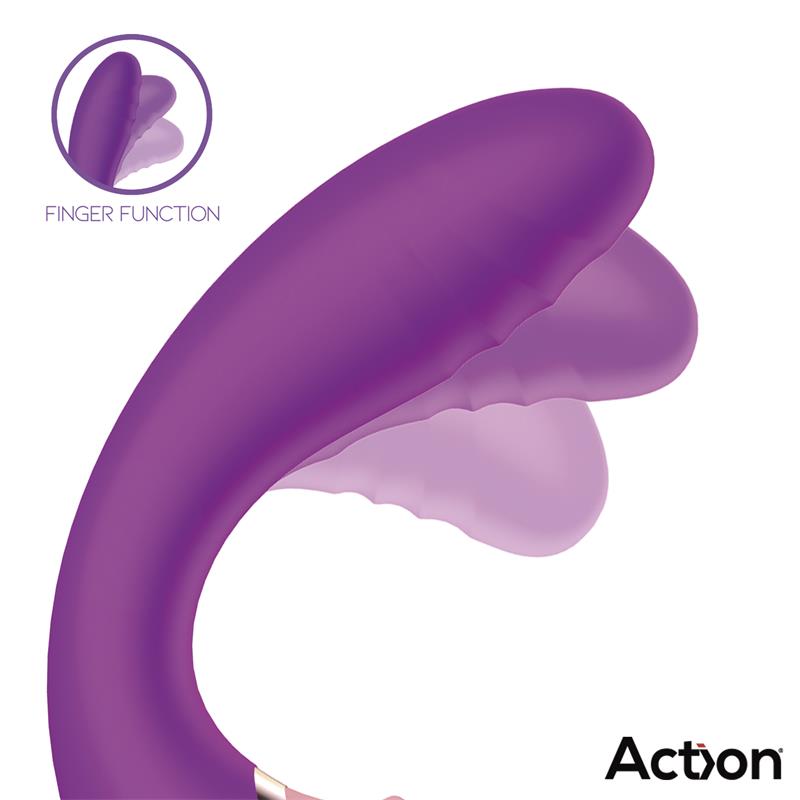 Two Lovers 3 in 1 Vibrador con Finger y Succión - imagen 3
