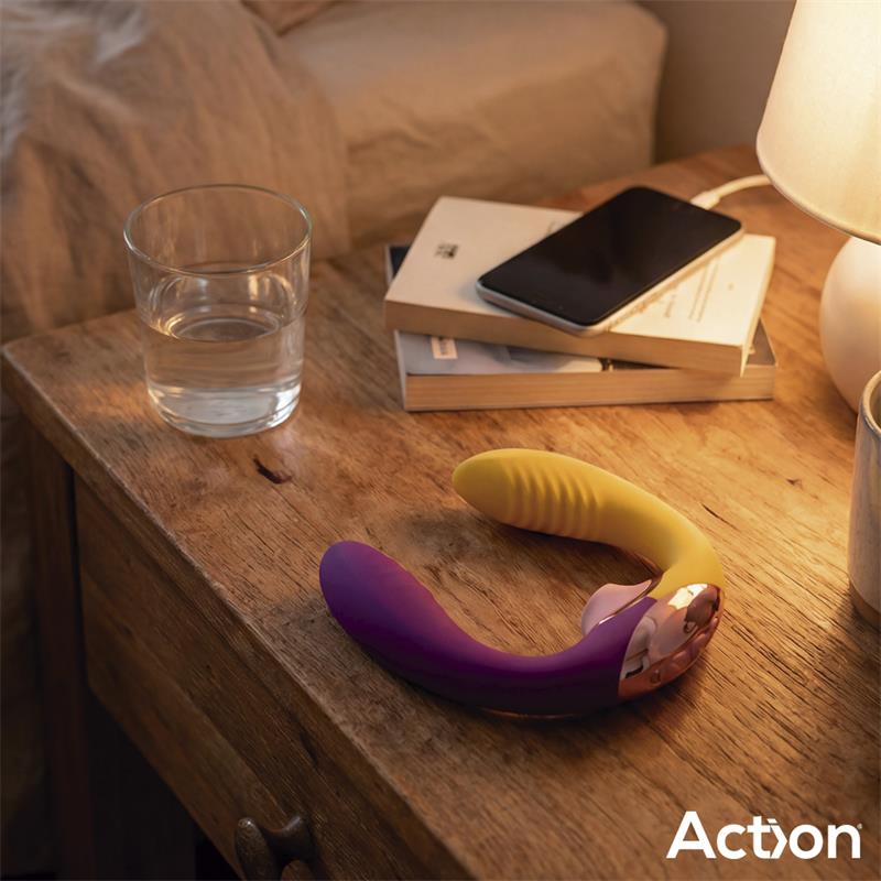 Two Lovers 3 in 1 Vibrador con Finger y Succión - imagen 7