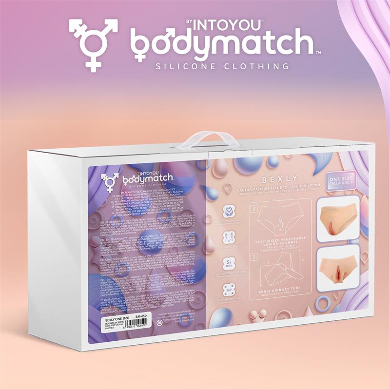 Bexly Braguita Vagina Hiperrealista Silicona Líquida Talla Única - imagen 5