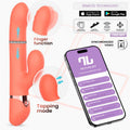 Mindy Vibrador con Anillo de Bolas Up and Down, Finger y Pulsación con APP - imagen 1