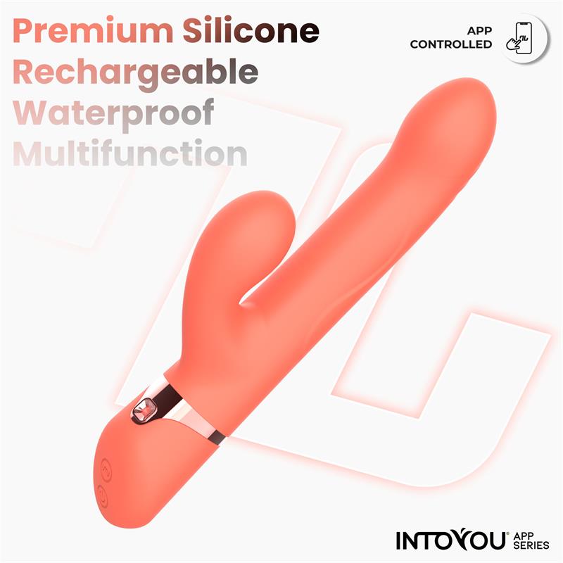 Mindy Vibrador con Anillo de Bolas Up and Down, Finger y Pulsación con APP - imagen 4