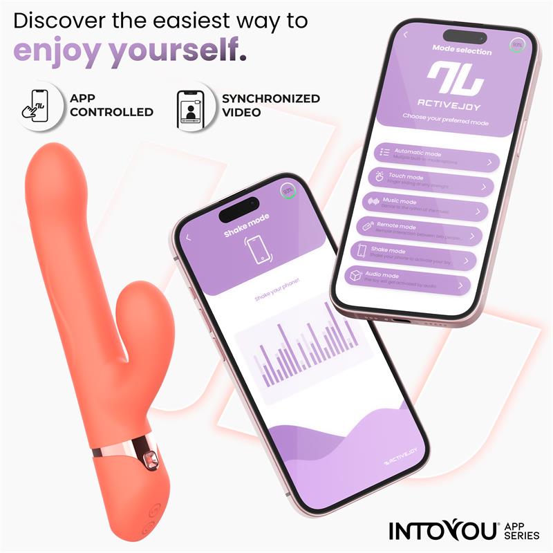 Mindy Vibrador con Anillo de Bolas Up and Down, Finger y Pulsación con APP - imagen 6