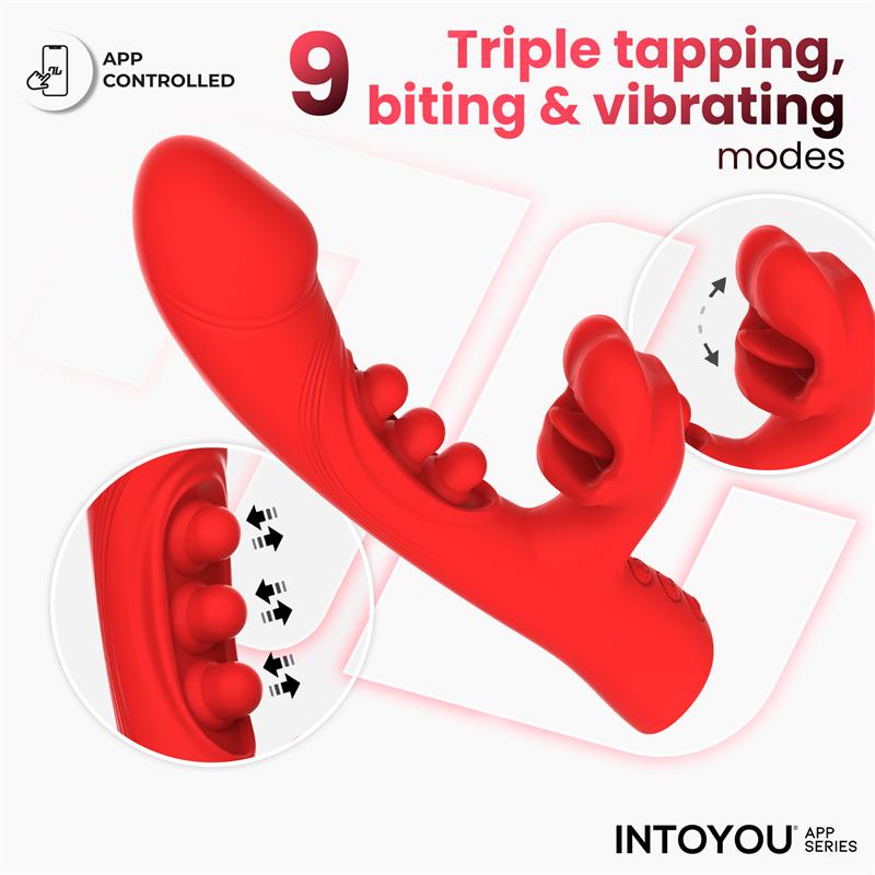 Trixy Vibrador con Tapping y Biting con App - imagen 2