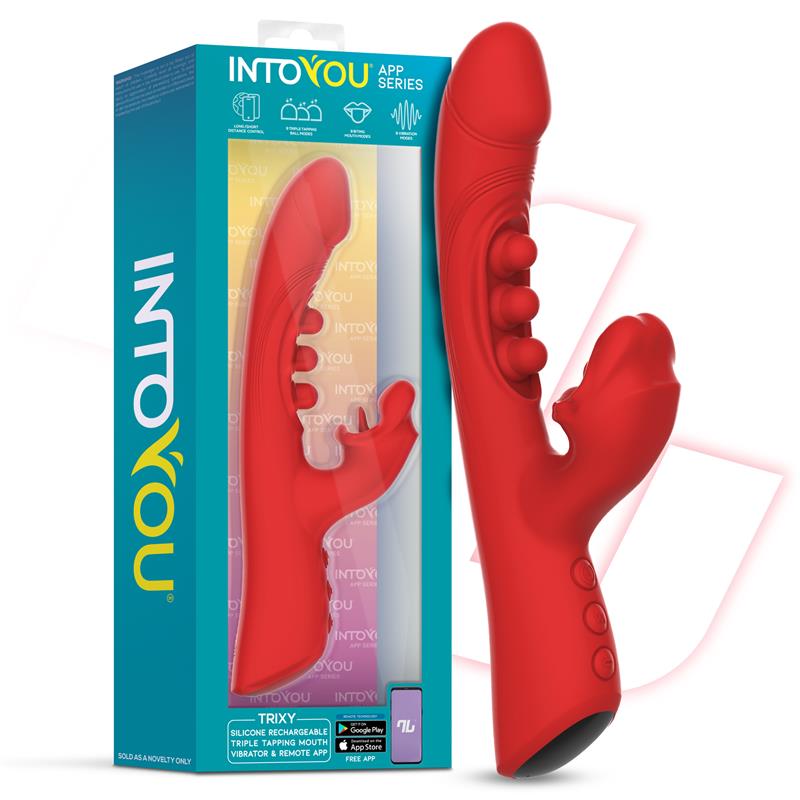 Trixy Vibrador con Tapping y Biting con App - imagen 3