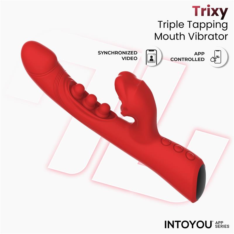 Trixy Vibrador con Tapping y Biting con App - imagen 4