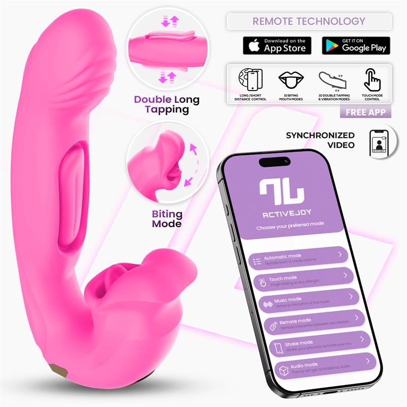 Bimby Vibrador con Mordisqueo y Lengua Doble Tapping con APP - imagen 1