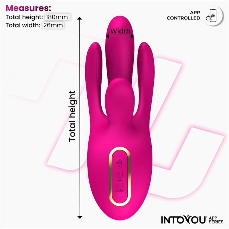 Derek Vibrador con Movimiento Finger 3 Motores y APP - imagen 9