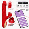 Ascen Vibrador con Thrusting y Waving y APP USB Magnético - imagen 1