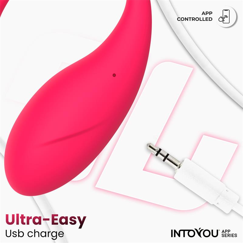 Bulby Huevo Vibrador con APP Rosa Intenso - imagen 8