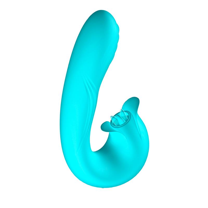 Hydra Vibrador con Pulsación y Lengua Estimuladora de Clítoris 3 Motores USB - imagen 3