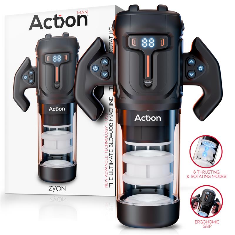 Zyon Masturbador Automático Avanzado con Up and Down y Rotación - imagen 1