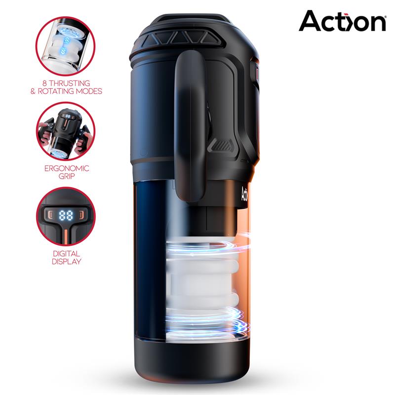 Zyon Masturbador Automático Avanzado con Up and Down y Rotación - imagen 5