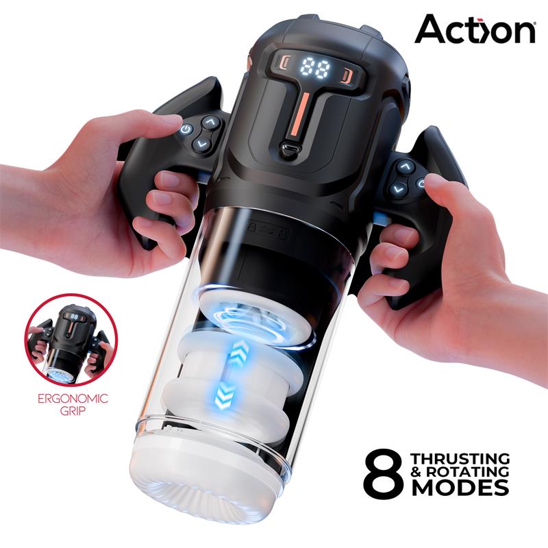 Zyon Masturbador Automático Avanzado con Up and Down y Rotación - imagen 6