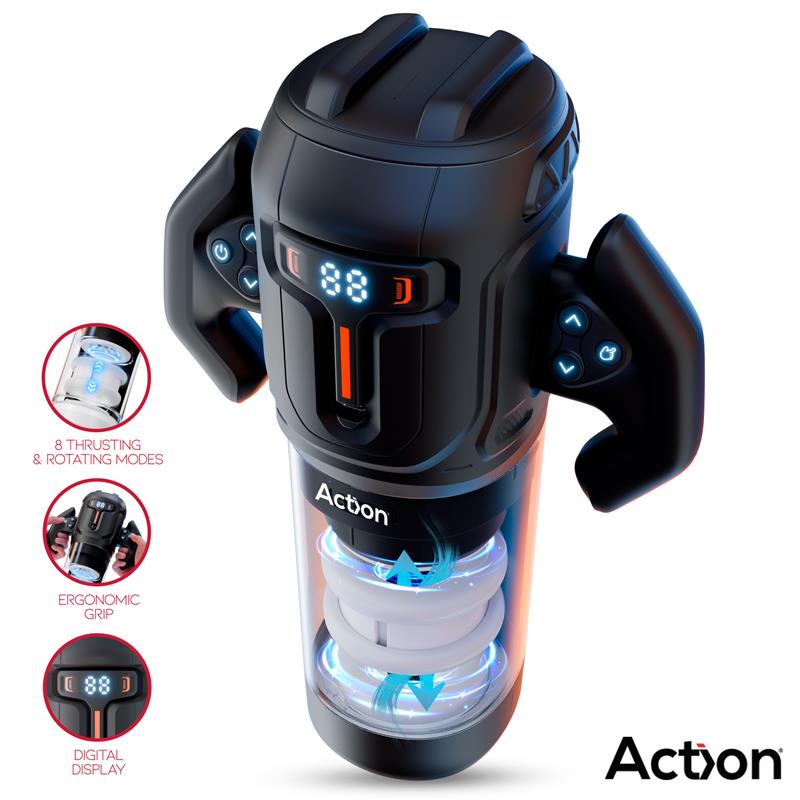 Zyon Masturbador Automático Avanzado con Up and Down y Rotación - imagen 4