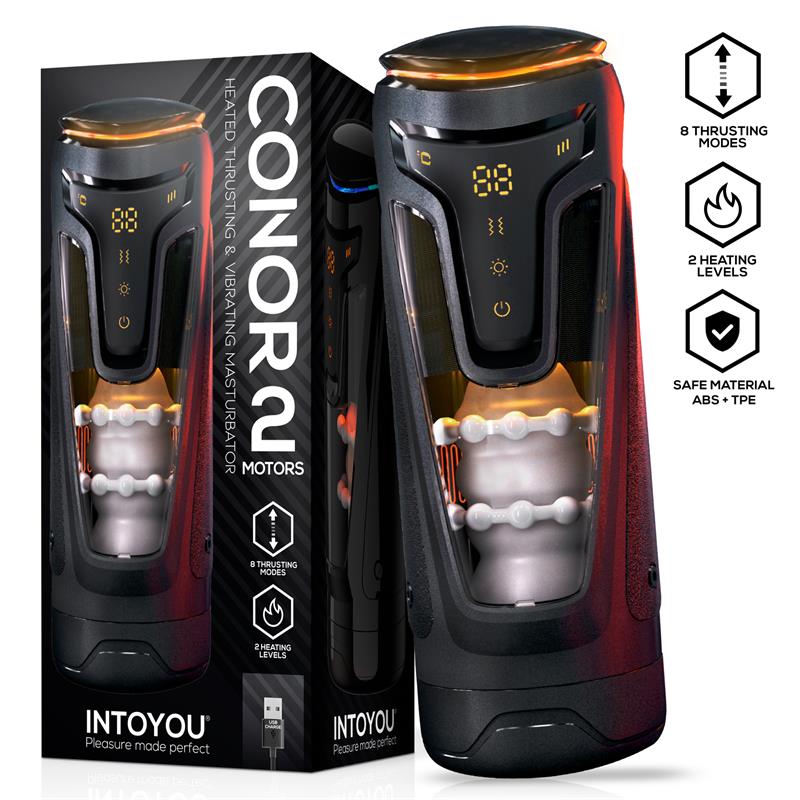 Conor Masturbador Masculino con Thrusting, Vibración y Calor - imagen 1
