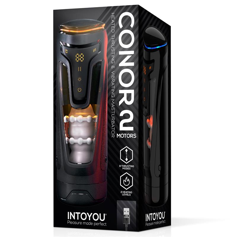 Conor Masturbador Masculino con Thrusting, Vibración y Calor - imagen 13