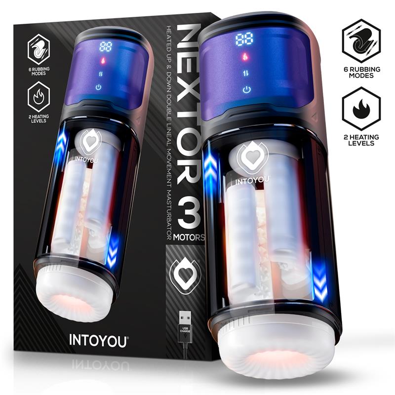Nextor Masturbador Automático Avanzado, Función Fricción y Calor - imagen 1