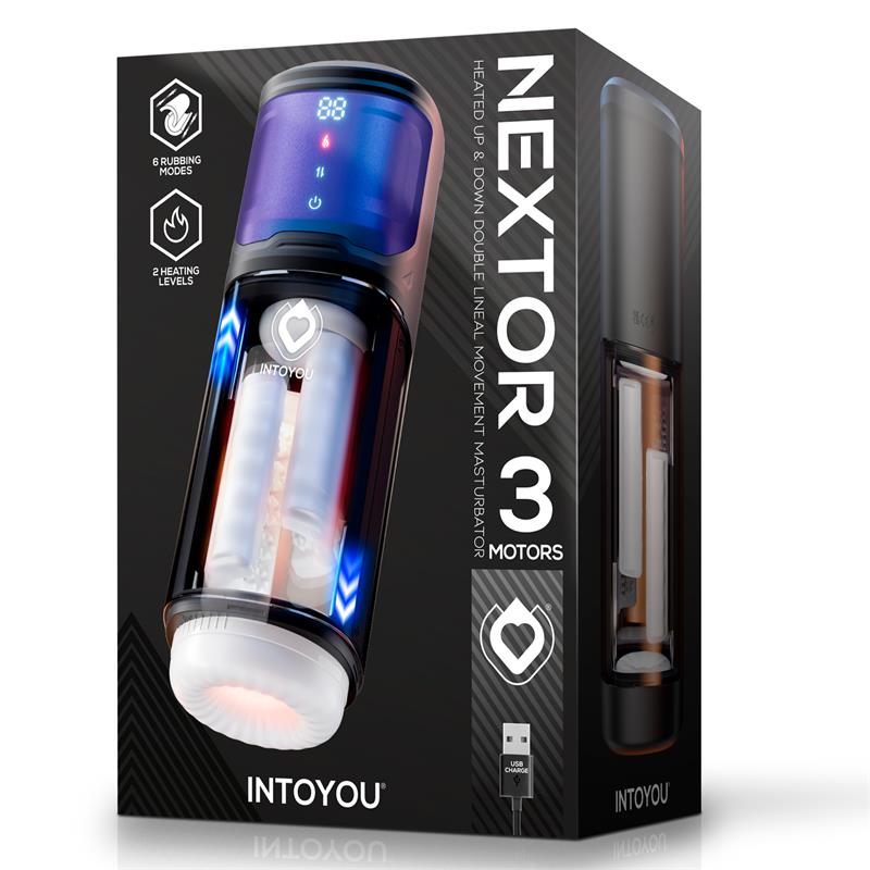 Nextor Masturbador Automático Avanzado, Función Fricción y Calor - imagen 10
