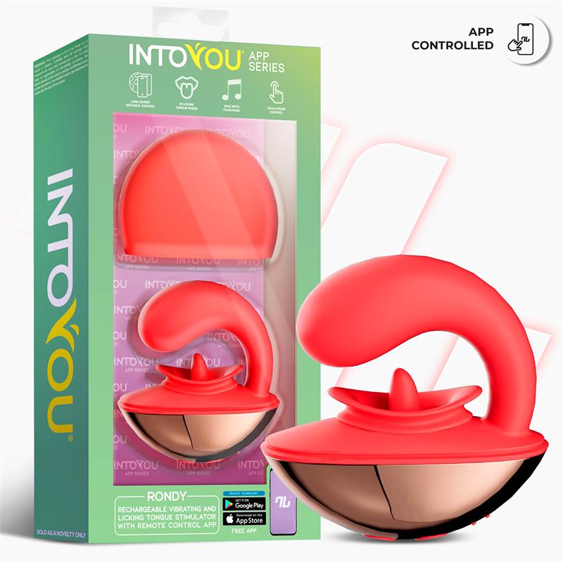 Rondy Estimulador con Vibración y Lengua con App - imagen 2