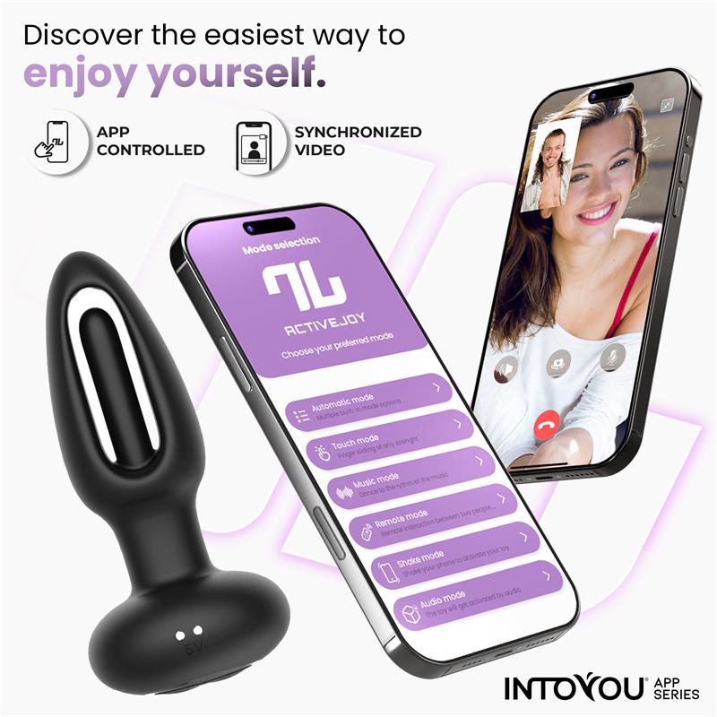 Zack Plug Anal con Flipping Tongue y Vibración con App - imagen 5