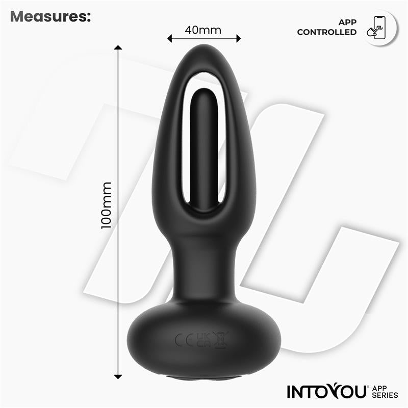 Zack Plug Anal con Flipping Tongue y Vibración con App - imagen 8