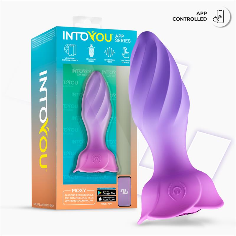 Moxy Plug Anal con Rotación 360º con App - imagen 9