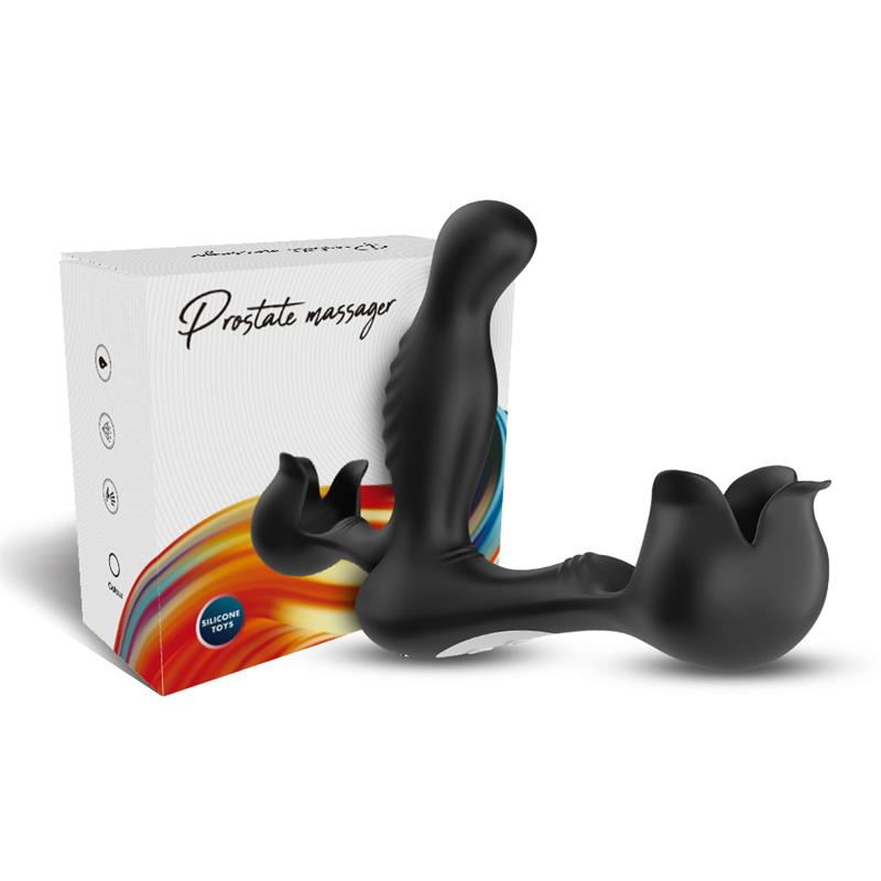 Masajeador Prostático Rotación 360º Estimulación Testiculos - imagen 3