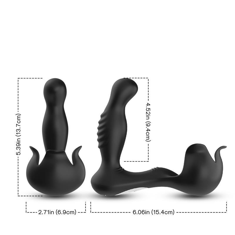 Masajeador Prostático Rotación 360º Estimulación Testiculos - imagen 13