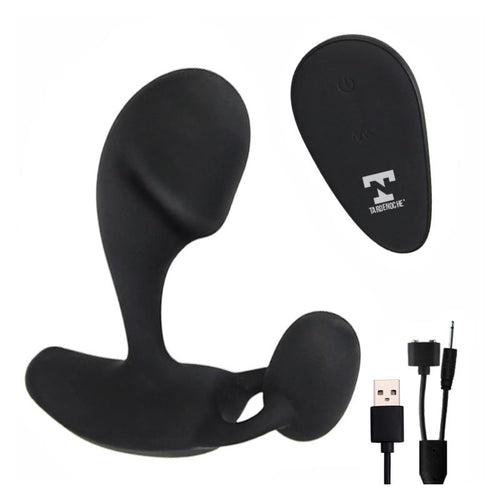 Aquen Estimulador Prostático y Perineo Control Remoto Silicona Líquida USB Magnético - imagen 2