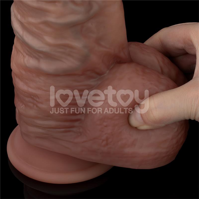 Dildo Dual Layered XXL 10.5 Negro - imagen 10