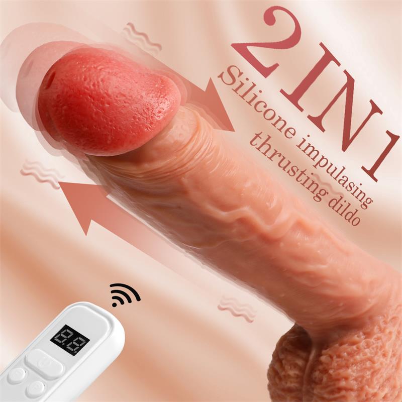 Dean Dildo con Thrusting y Vibración 8 - imagen 3