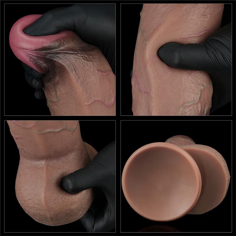 Dildo Silicona Dual Layered XXL 9.5 - imagen 5