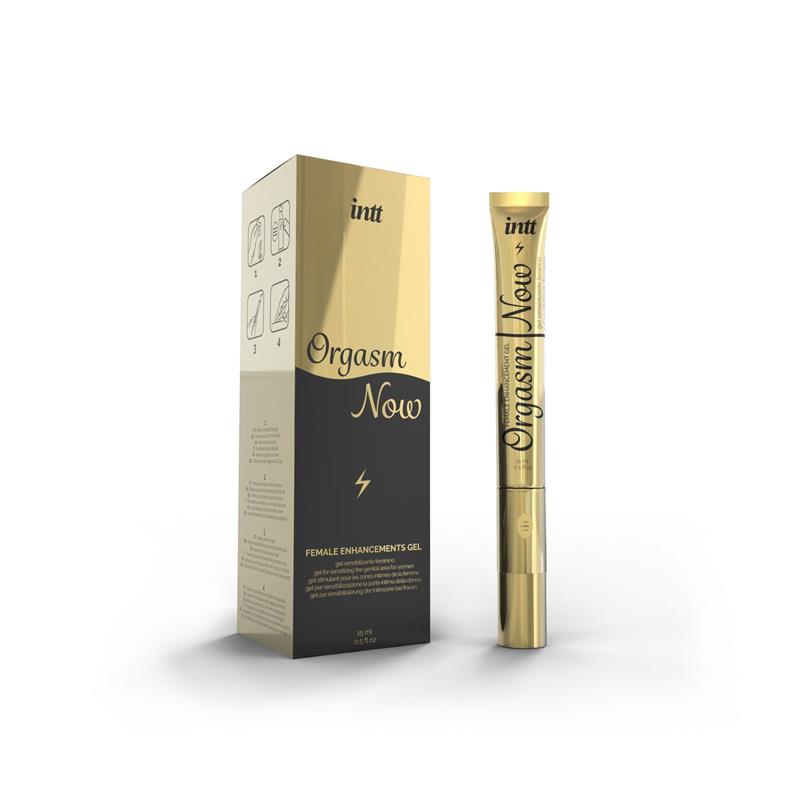 Gel Sensibilizante con Punta Vibradora Orgasm Now 15 ml - imagen 1