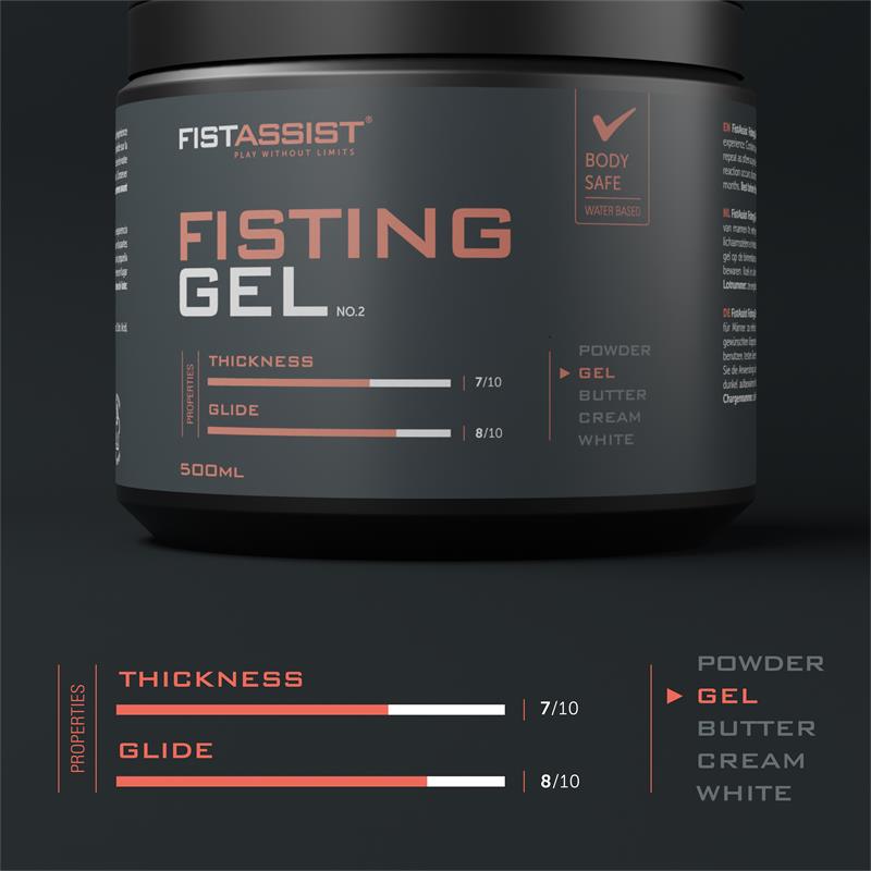 Fist Assist Fisting Gel 500 ml - imagen 4