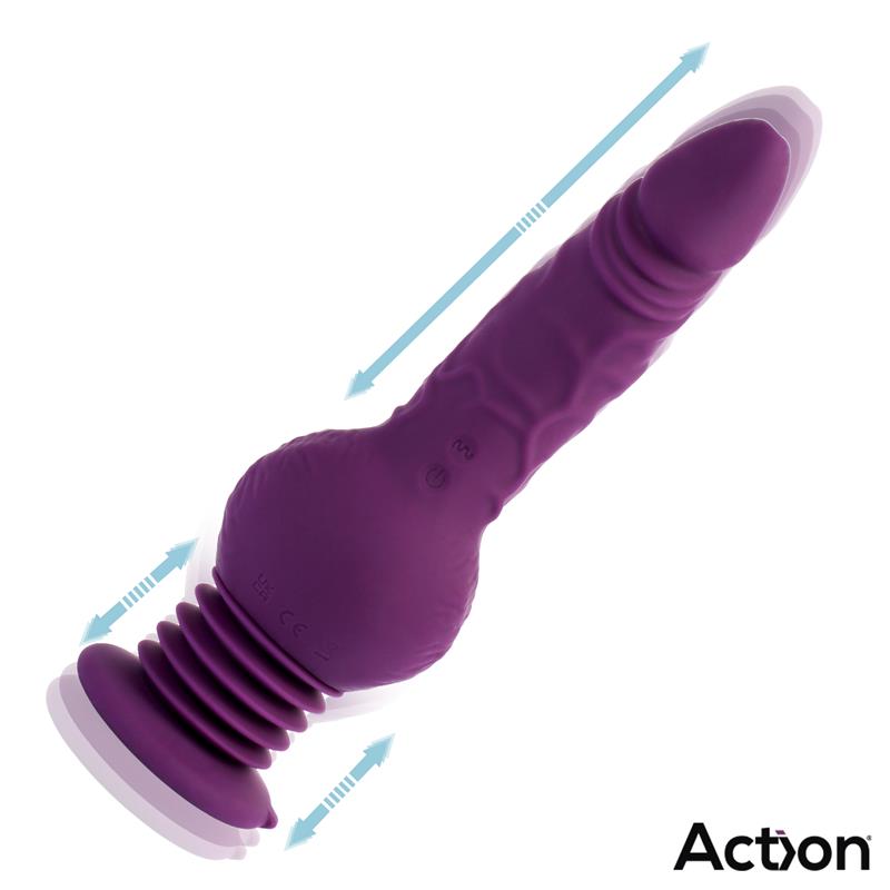 Booster Vibrador con Thrusting Ultra Jet Thruster con Potente Ventosa - imagen 3