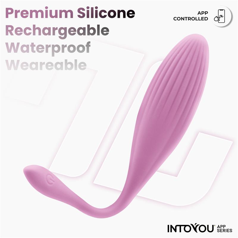 Huevo Vibrador con Bolas Internas con Rotación y APP USB - imagen 5